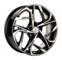 Легковой диск Khomen Wheels KHW1716 7x17 5x114,3 ET48 56,1 Black-FP