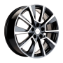 Легковой диск Khomen Wheels KHW1802 7x18 5x112 ET43 57,1 Black-FP